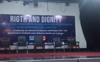 « LEADERSHIP DES FEMMES ET ESPACES NUMÉRIQUES SUR UNE GOUVERNANCE INCLUSIVE SANS VIOLENCE BASÉE SUR LE GENRE